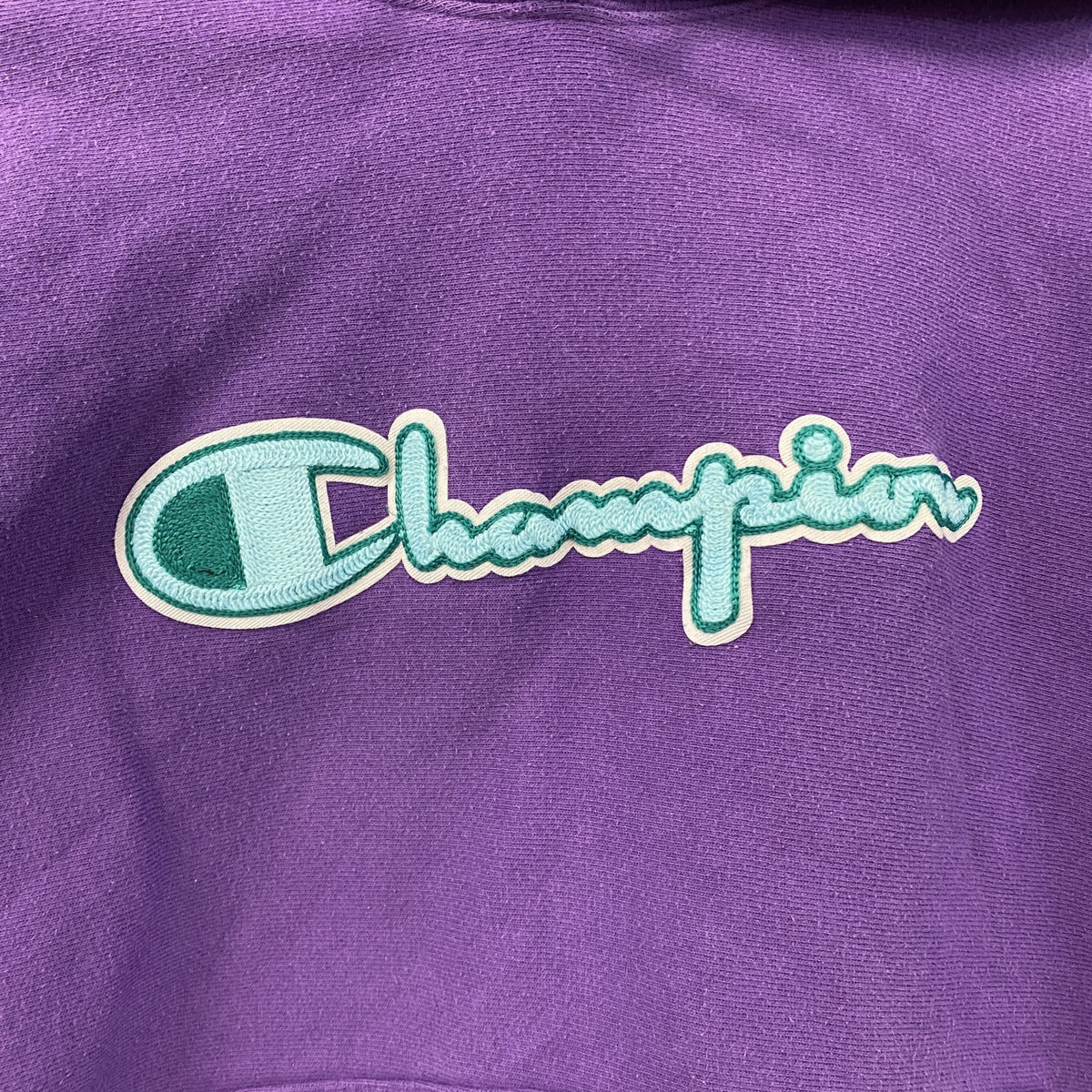 Champion　チャンピオン　リバースウィーブ　スウェットパーカー/フーディー　紫　パープル　Sサイズ　古着