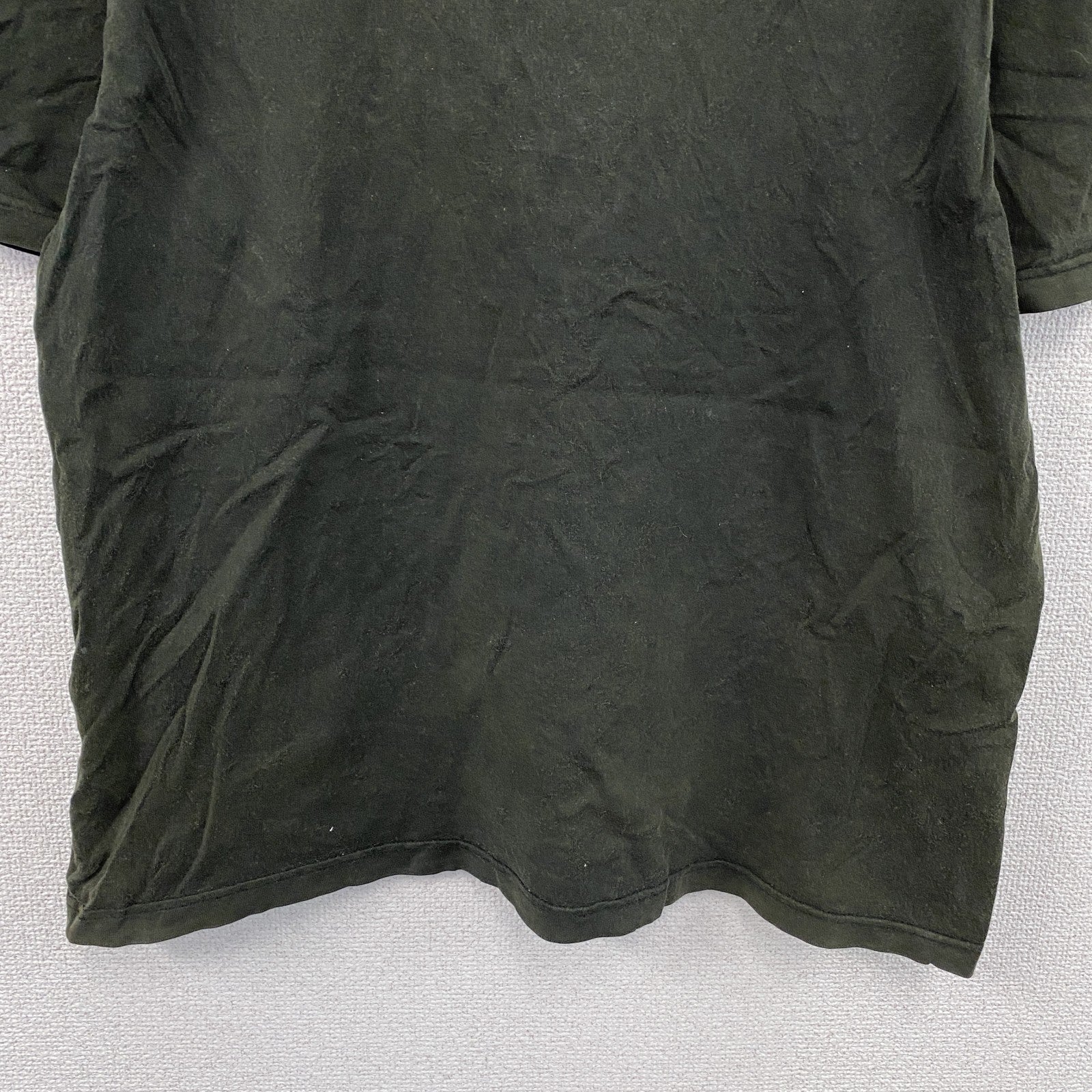 00s　OLD UNIQLO　オールドユニクロ　Robot Megastore　半袖Tシャツ　ダークグリーン　Lサイズ　古着