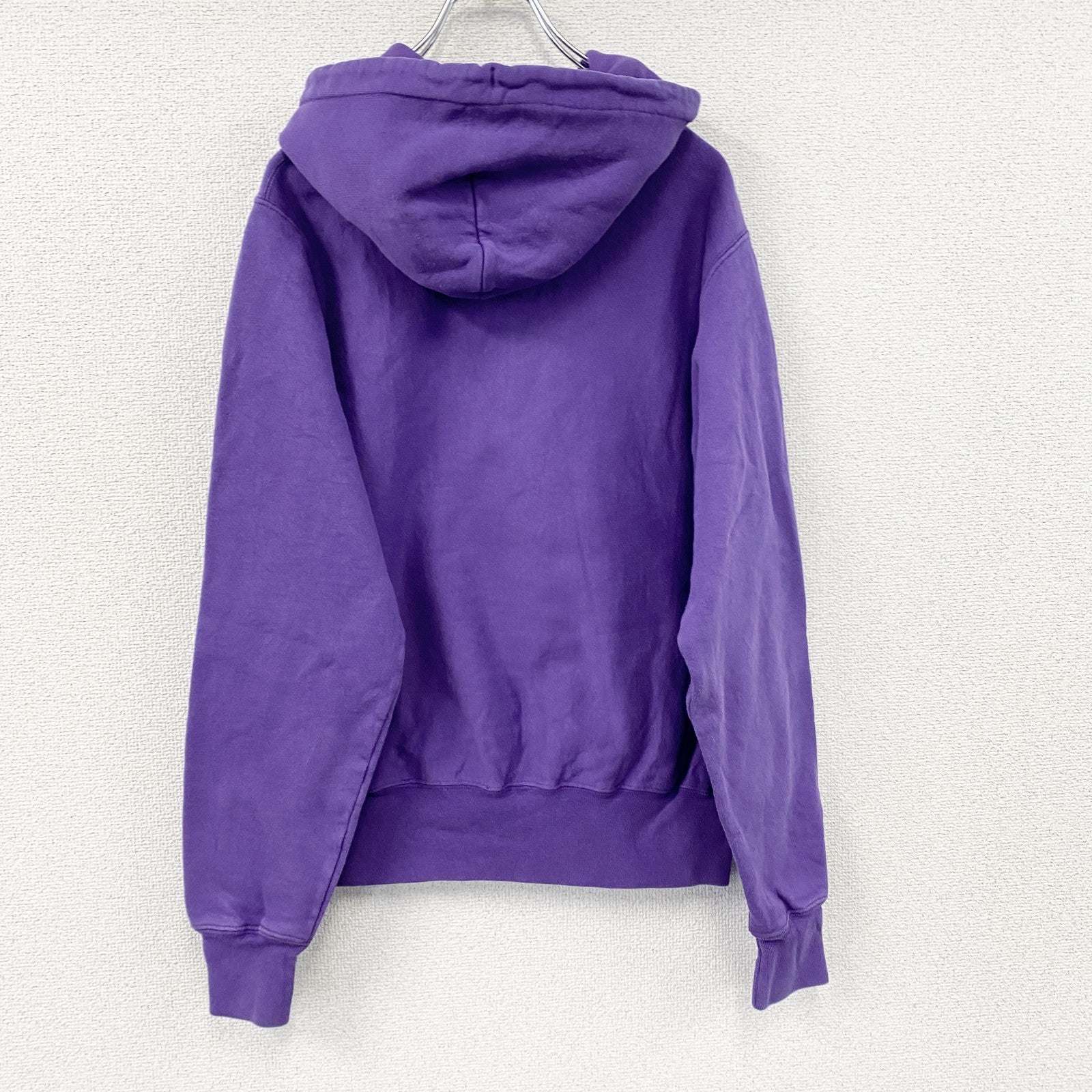 Champion　チャンピオン　リバースウィーブ　スウェットパーカー/フーディー　紫　パープル　Sサイズ　古着
