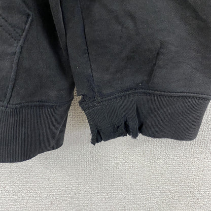 GAP　ギャップ　スウェットパーカー/フーディー　デカロゴ　フェード　黒　ブラック　Lサイズ