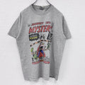 MARVEL COMICS　半袖プリントTシャツ　Journey into Mystery　DCコミックス　灰色　グレー　Mサイズ　古着