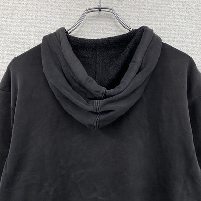 GAP　ギャップ　スウェットパーカー/フーディー　デカロゴ　フェード　黒　ブラック　Lサイズ