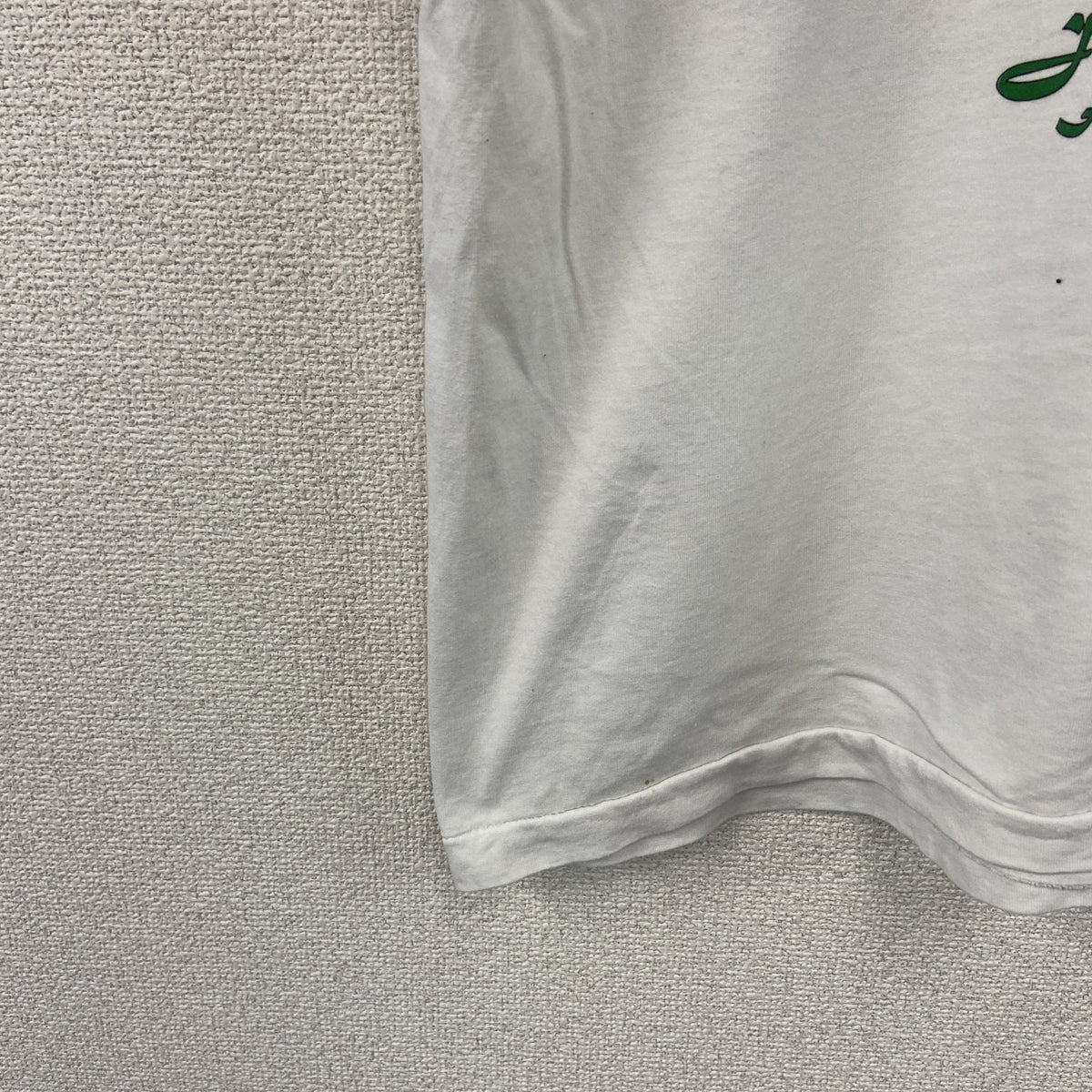 FRUIT OF THE LOOM　フルーツオブザルーム　半袖プリントTシャツ　シングルステッチ　ヴィンテージ　白　ホワイト　XLサイズ　古着
