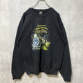 GILDAN　Dollywood Smoky Mountain　長袖プリントスウェット　トレーナー　黒　ブラック　Lサイズ　古着