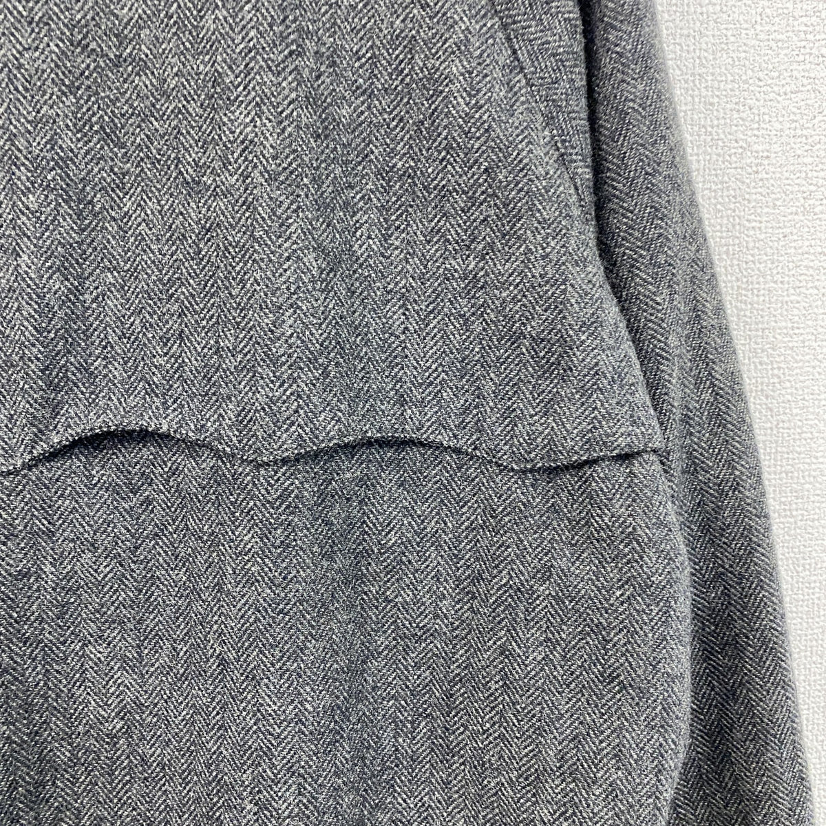 Kent IN TRADITION　ケントイントラディション　ブルゾン/スイングトップ　ヘリンボーン柄　グレー　灰色　Lサイズ　古着