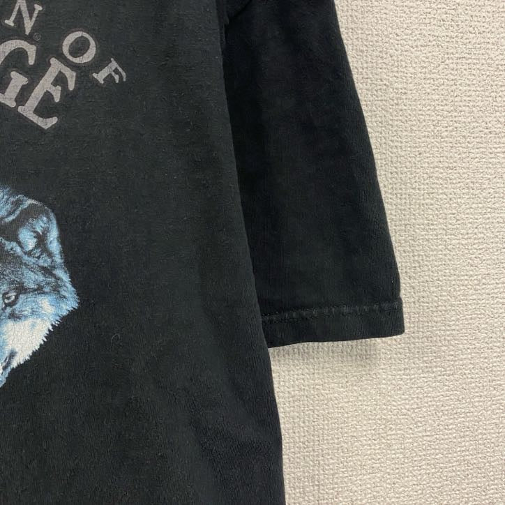 HARLEY DAVIDSON　ハーレーダビッドソン　半袖プリントTシャツ　黒　ブラック　Lサイズ