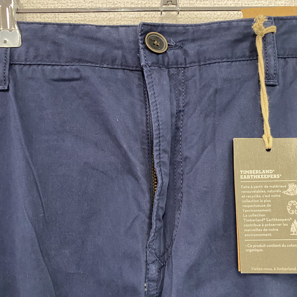 Timberland　ティンバーランド　カーゴパンツ　ジップフライ　紺　ネイビー　W38サイズ　古着