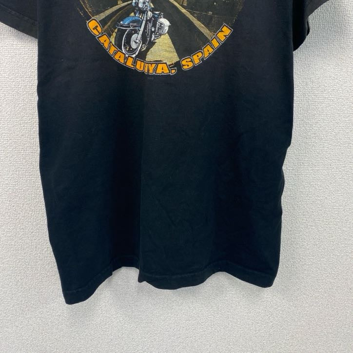 HARLEY DAVIDSON　ハーレーダビッドソン　半袖プリントTシャツ　黒　ブラック　XLサイズ