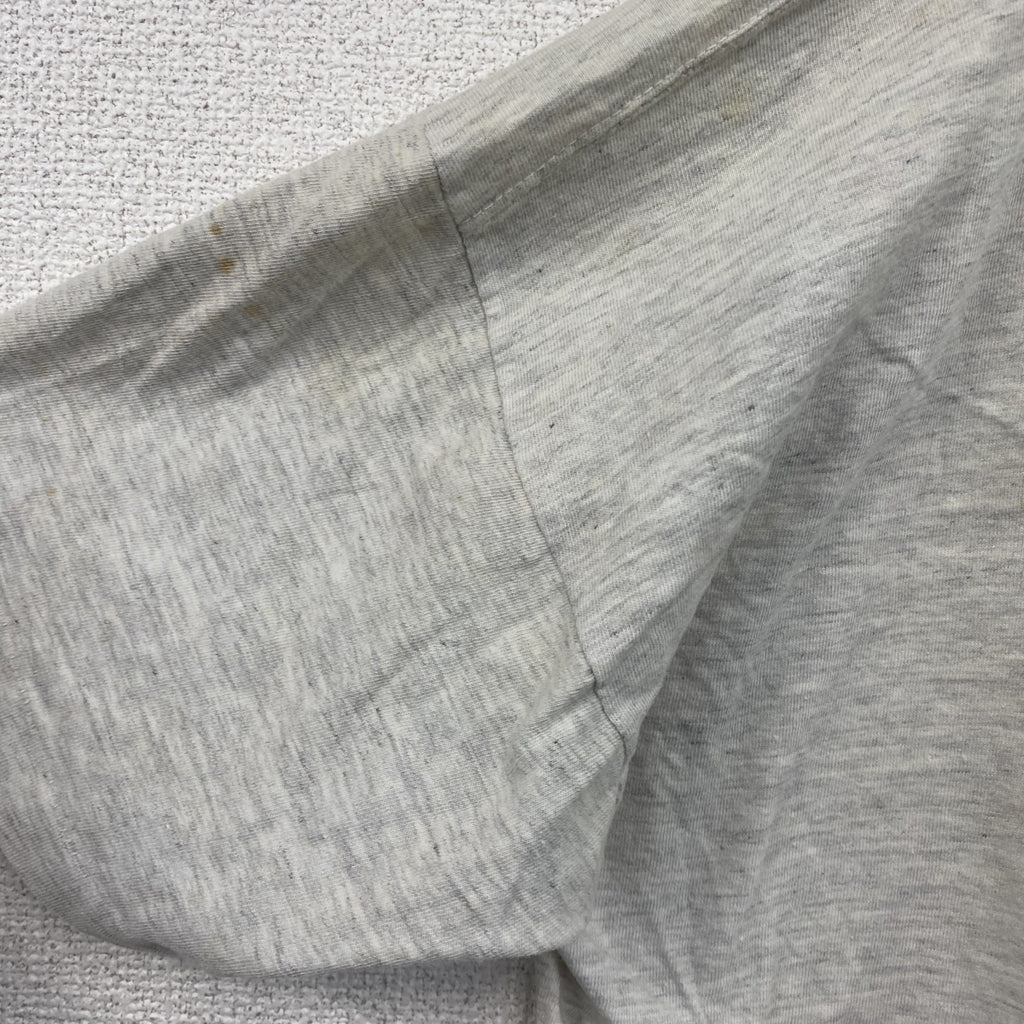 ～90s　GRANDBAY　半袖プリントTシャツ　シングルステッチ　Cayman Islands　ヴィンテージ　霜降りグレー　Mサイズ　古着