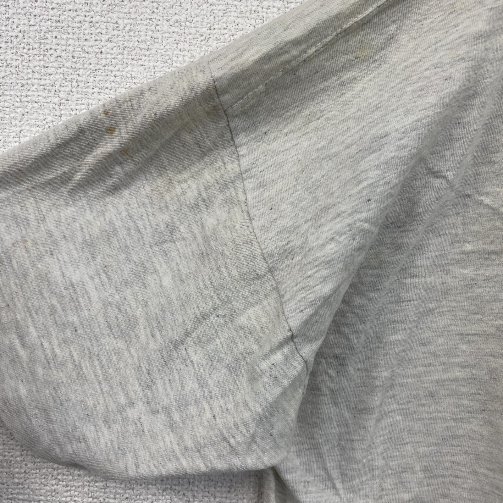 ～90s　GRANDBAY　半袖プリントTシャツ　シングルステッチ　Cayman Islands　ヴィンテージ　霜降りグレー　Mサイズ　古着