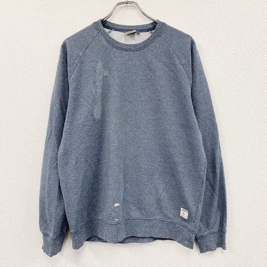 Carhartt　カーハート　スウェット/トレーナー　ラグランスリーブ　青　ブルー　Lサイズ