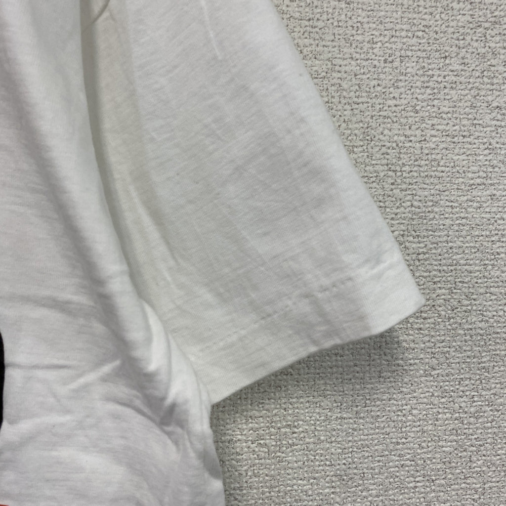 GOODSPORTS　Ferrari　フェラーリ　半袖プリントTシャツ　シングルステッチ　ヴィンテージ　白　ホワイト　Mサイズ　古着