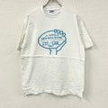 Hanes　ヘインズ　半袖プリントTシャツ　シングルステッチ　ヴィンテージ　白　ホワイト　XLサイズ　古着