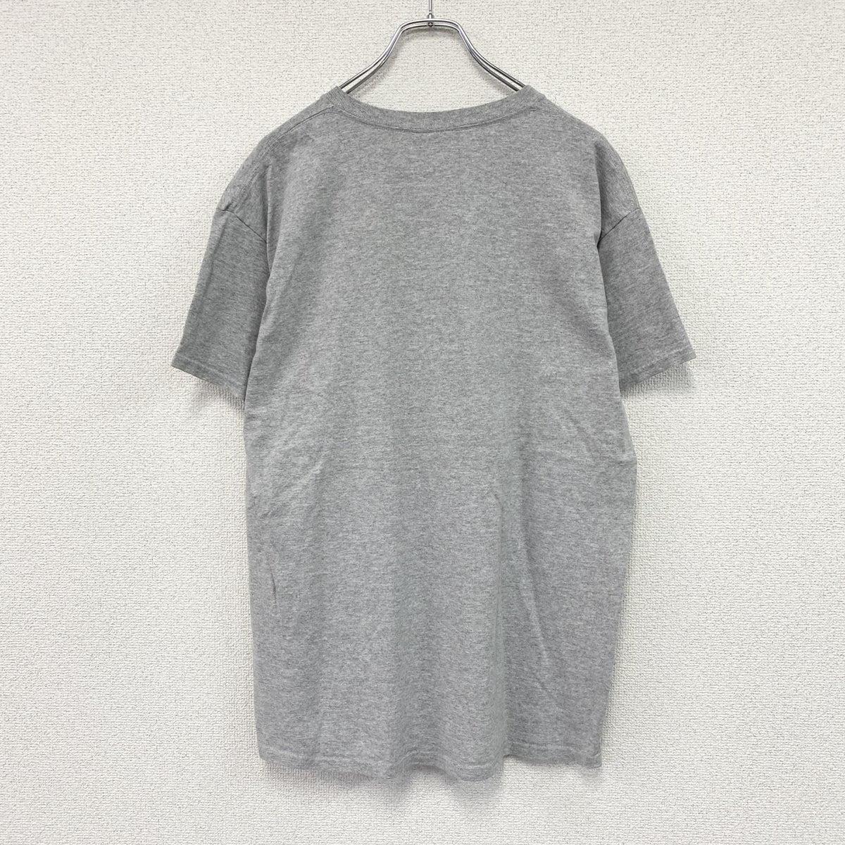 GOLD'S GYM　ゴールドジム　半袖プリントTシャツ　グレー　Lサイズ　古着