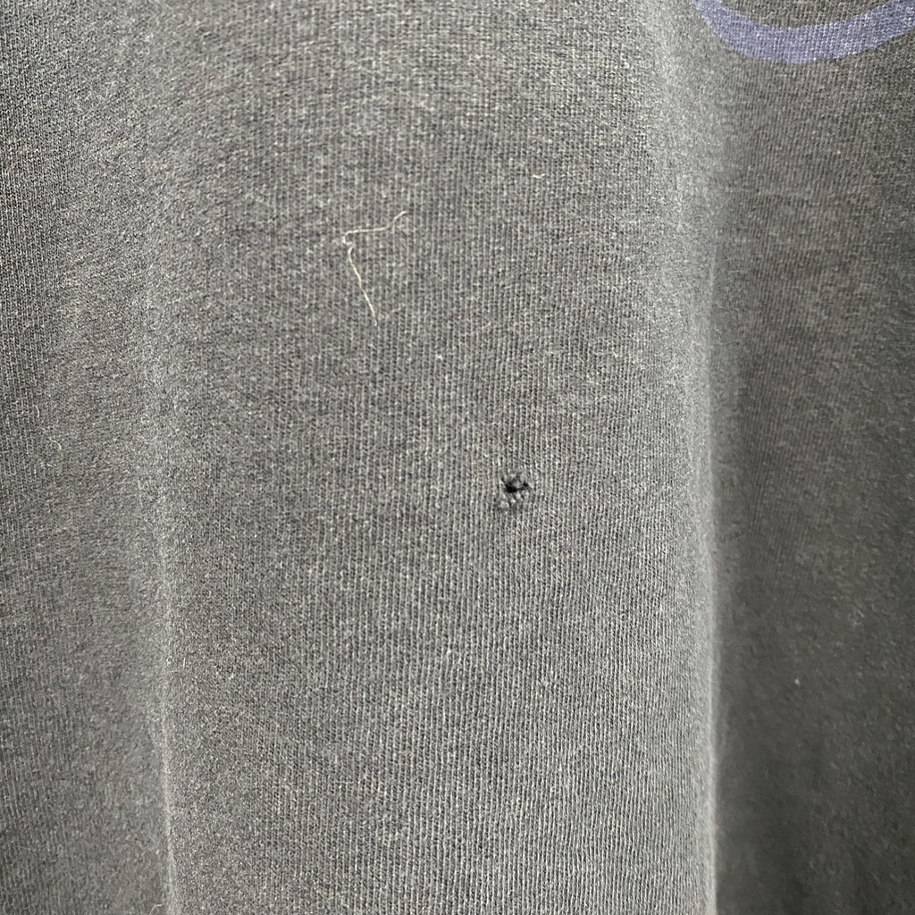 TAN TAN　カンクン　半袖スーベニアプリントTシャツ　紺　ネイビー　Lサイズ　古着