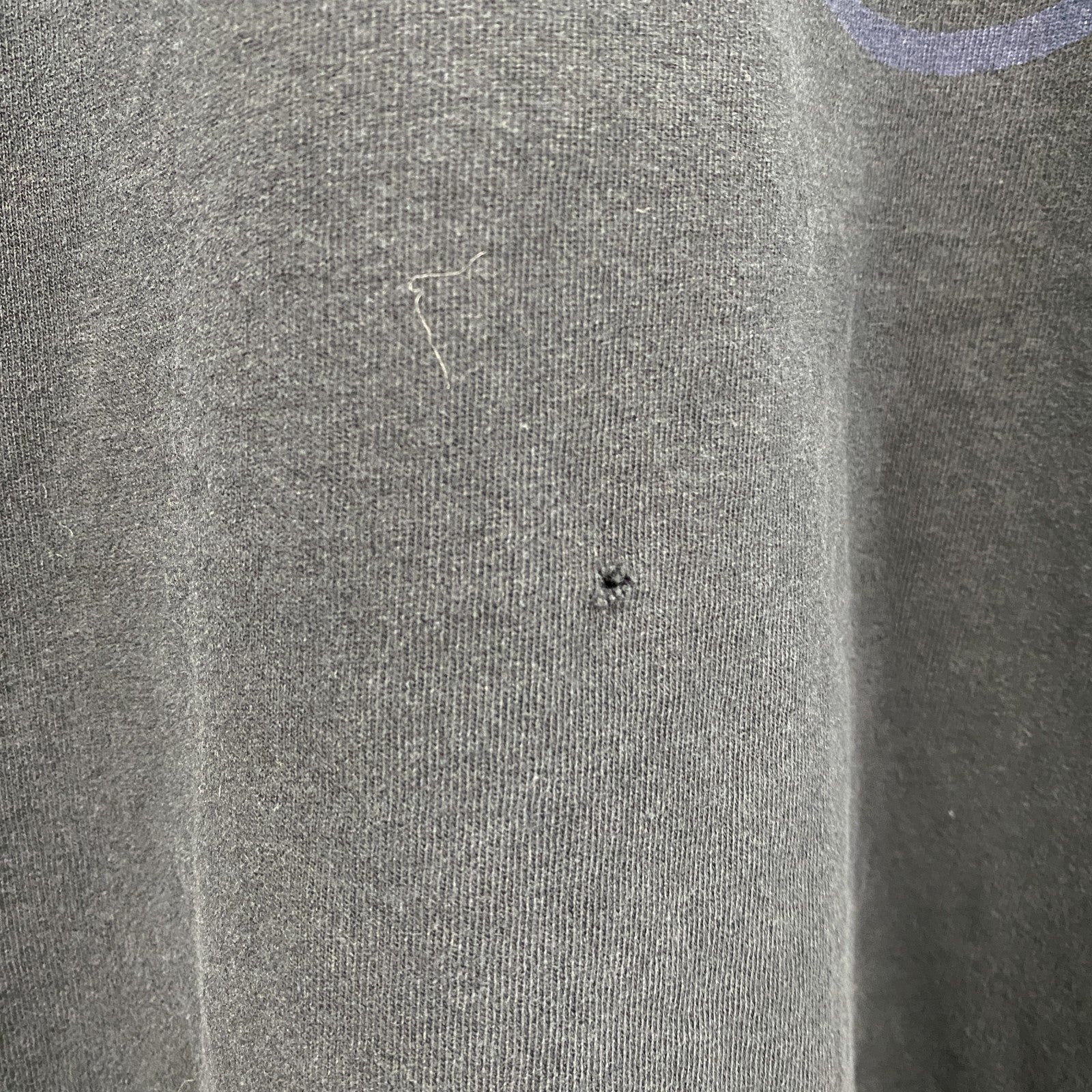 TAN TAN　カンクン　半袖スーベニアプリントTシャツ　紺　ネイビー　Lサイズ　古着