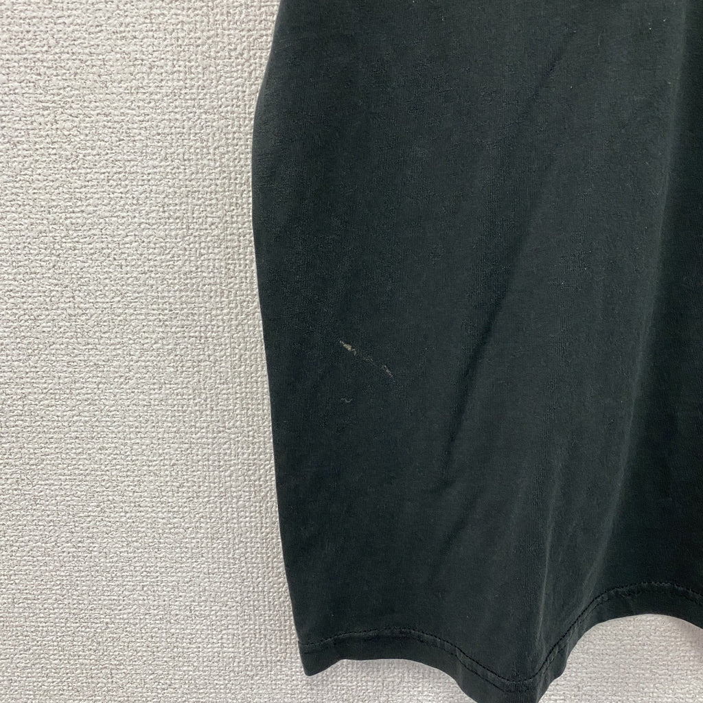 FRUIT OF THE LOOM　フルーツオブザルーム　半袖プリントTシャツ　黒　ブラック　Lサイズ　古着