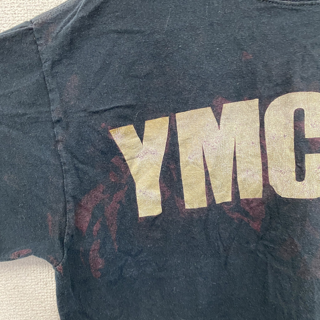 GILDAN　ギルダン　YMCMB　半袖プリントTシャツ　紺　ネイビー　Lサイズ　古着