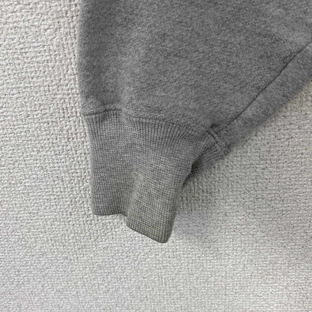 Champion　チャンピオン　リバースウィーブ　スウェット/トレーナー　刺繍ロゴ　ワンポイント　現行　灰色　グレー　Lサイズ　古着