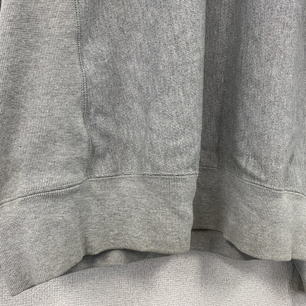 Champion　チャンピオン　リバースウィーブ　スウェット/トレーナー　刺繍ロゴ　ワンポイント　現行　灰色　グレー　Lサイズ　古着