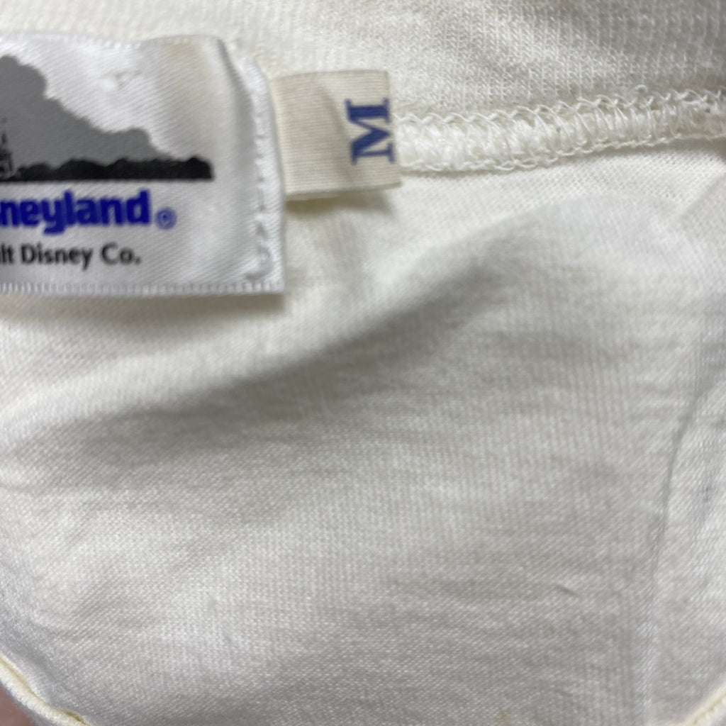 ～90s　Disney　東京ディズニーランド　ミッキーマウス　半袖Tシャツ　ヴィンテージ　ホワイト　Mサイズ　古着