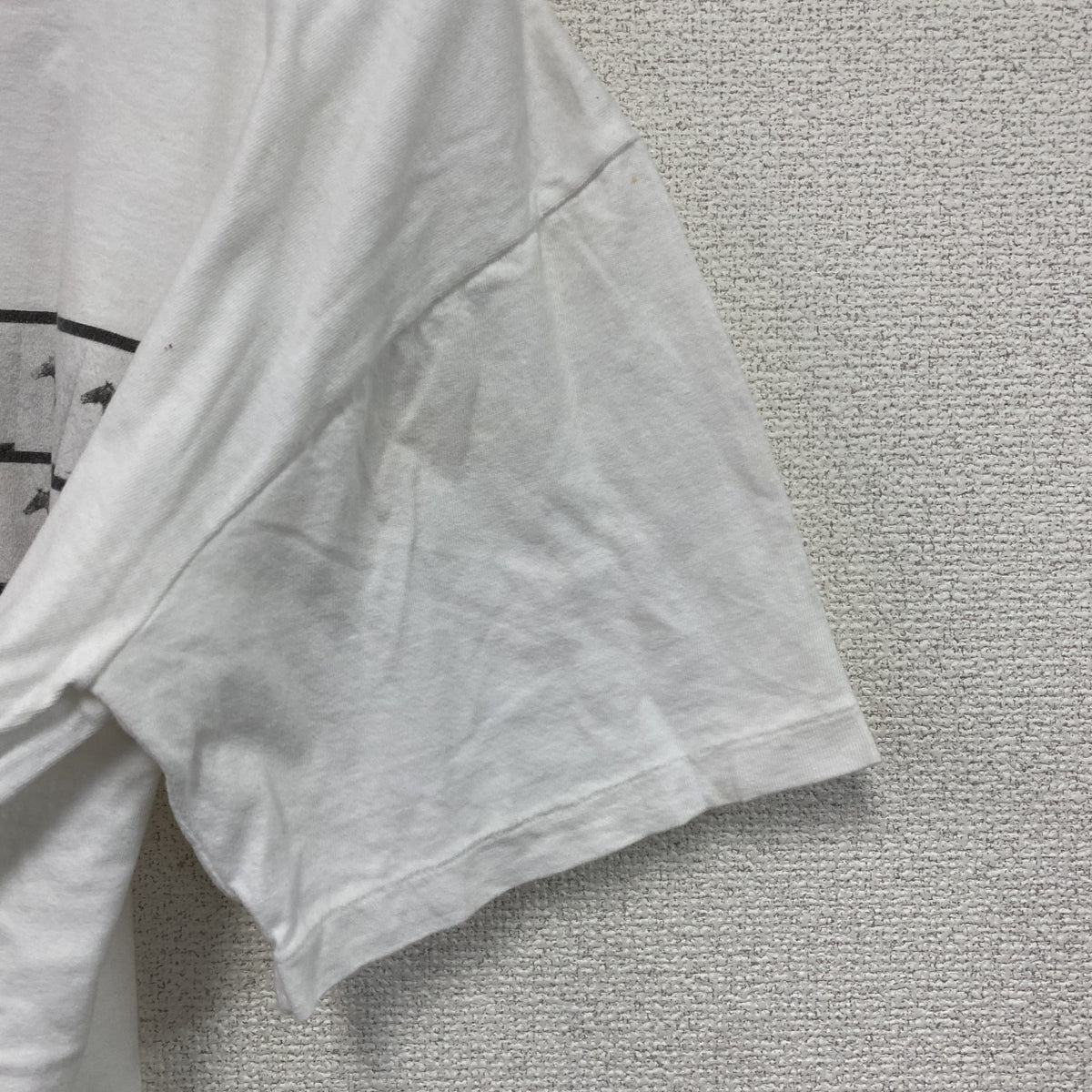 BANANA REPUBLIC　バナナリパブリック　半袖プリントTシャツ　シングルステッチ　ヴィンテージ　馬　白　ホワイト　古着