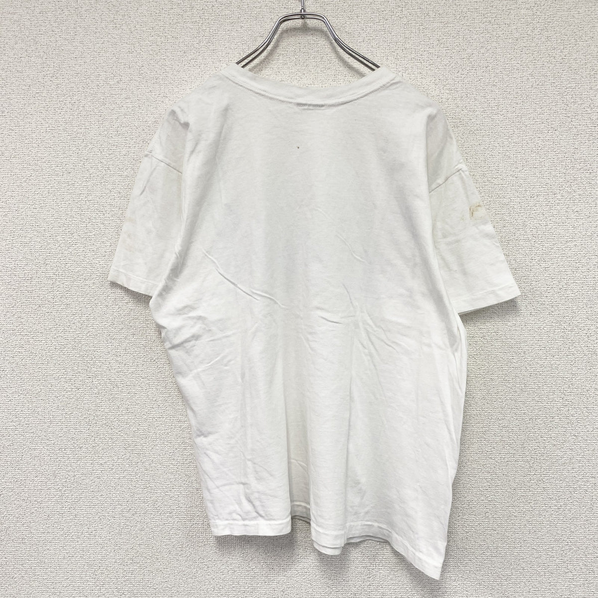 BANANA REPUBLIC　バナナリパブリック　半袖プリントTシャツ　シングルステッチ　ヴィンテージ　馬　白　ホワイト　古着