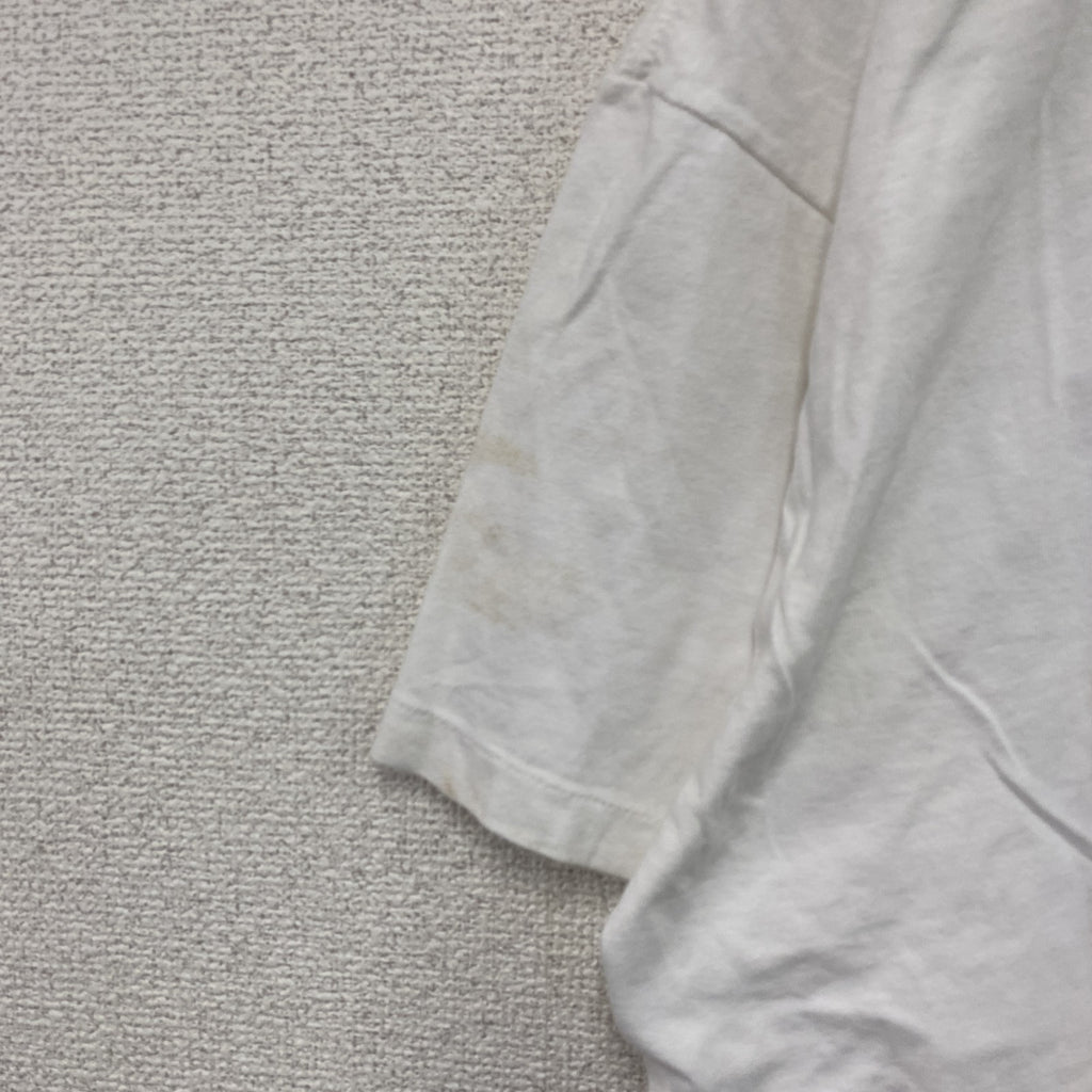 BANANA REPUBLIC　バナナリパブリック　半袖プリントTシャツ　シングルステッチ　ヴィンテージ　馬　白　ホワイト　古着