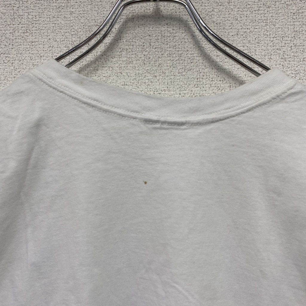 BANANA REPUBLIC　バナナリパブリック　半袖プリントTシャツ　シングルステッチ　ヴィンテージ　馬　白　ホワイト　古着