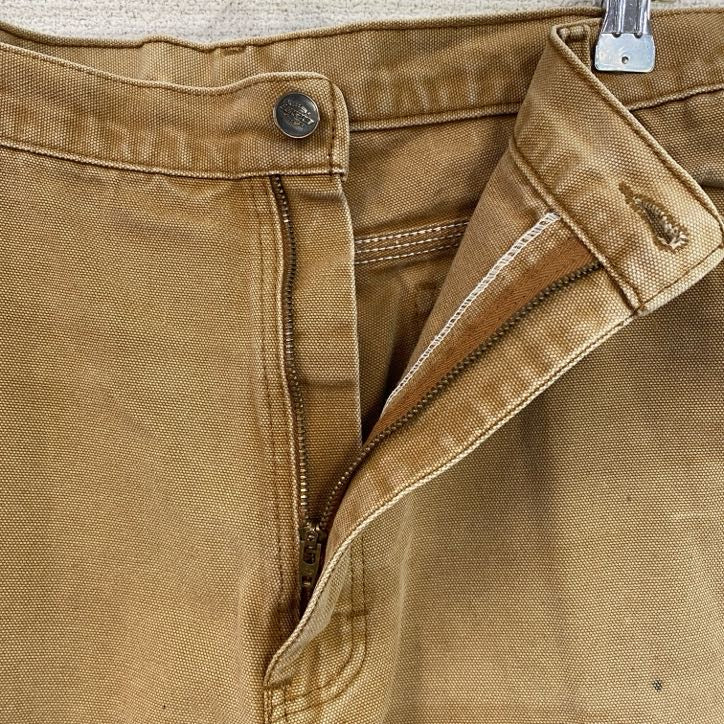 Dickies　ディッキーズ　ダックペインターパンツ　ワークパンツ　ブラウンダック　キャメル　W38
