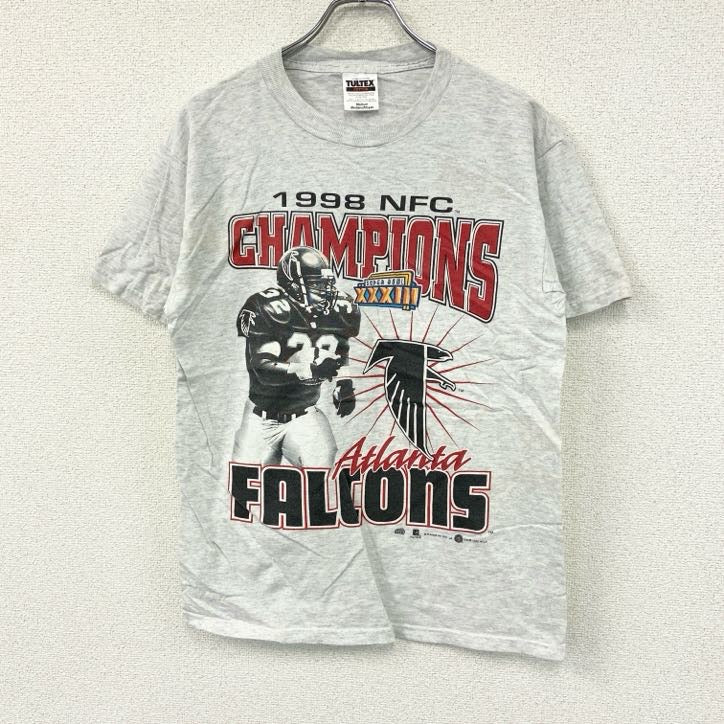 TULTEX　タルテックス　半袖プリントTシャツ　シングルステッチ　ヴィンテージ　霜降りグレー　Mサイズ カットソー メンズ コットン 古着