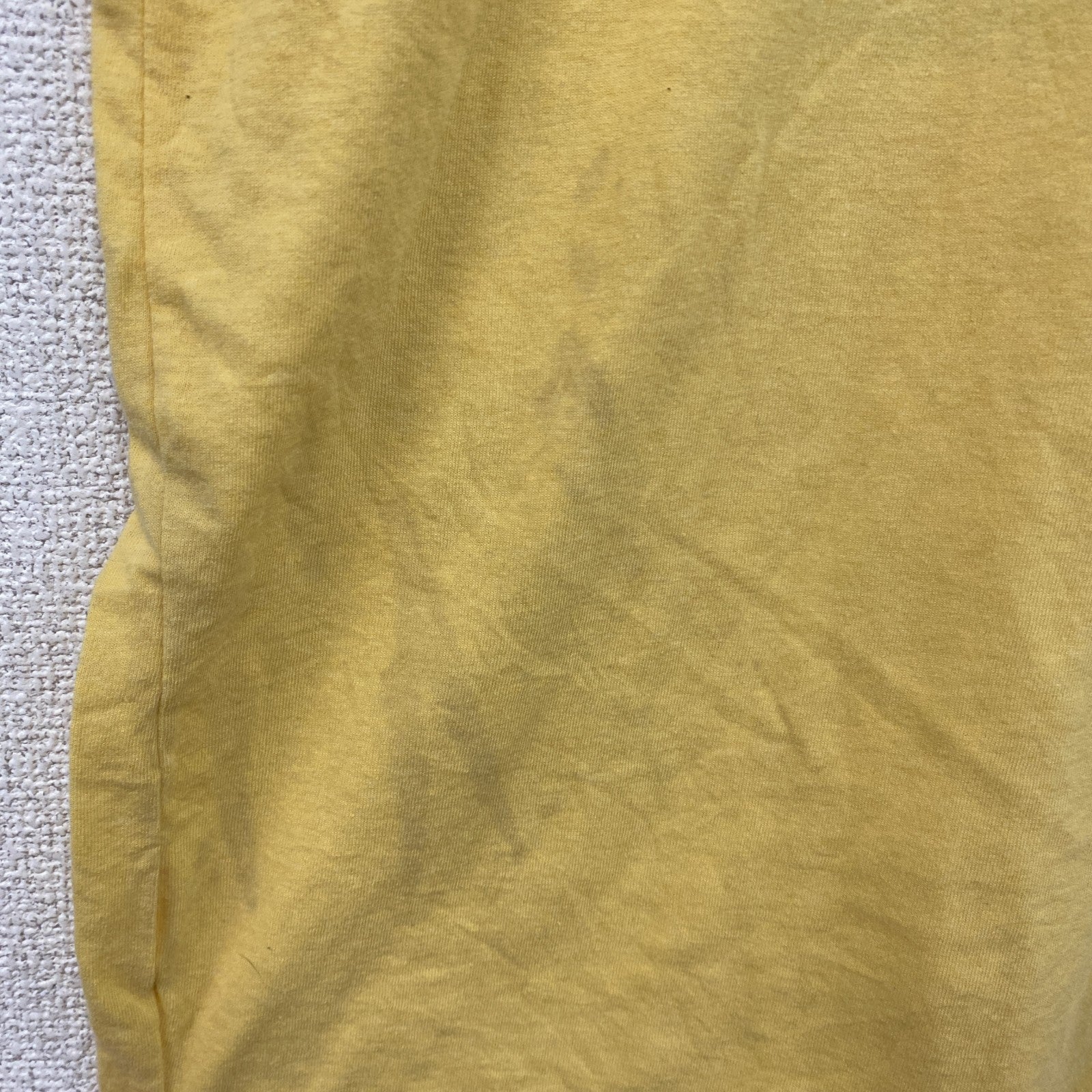 OLD NAVY　オールドネイビー　半袖プリントTシャツ　黄色　イエロー　Mサイズ　古着