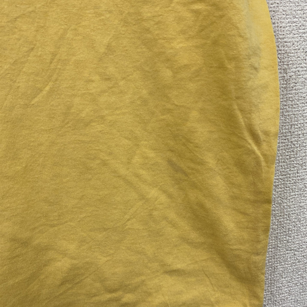 OLD NAVY　オールドネイビー　半袖プリントTシャツ　黄色　イエロー　Mサイズ　古着