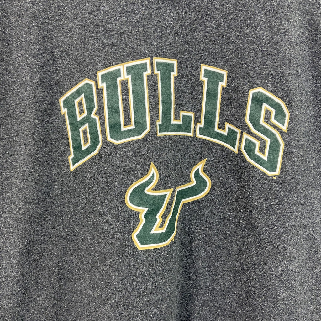 Champion　チャンピオン　半袖プリントTシャツ　ダークグレー　2XLサイズ　古着