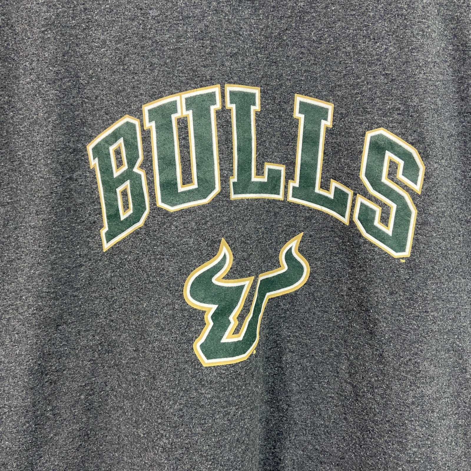 Champion　チャンピオン　半袖プリントTシャツ　ダークグレー　2XLサイズ　古着