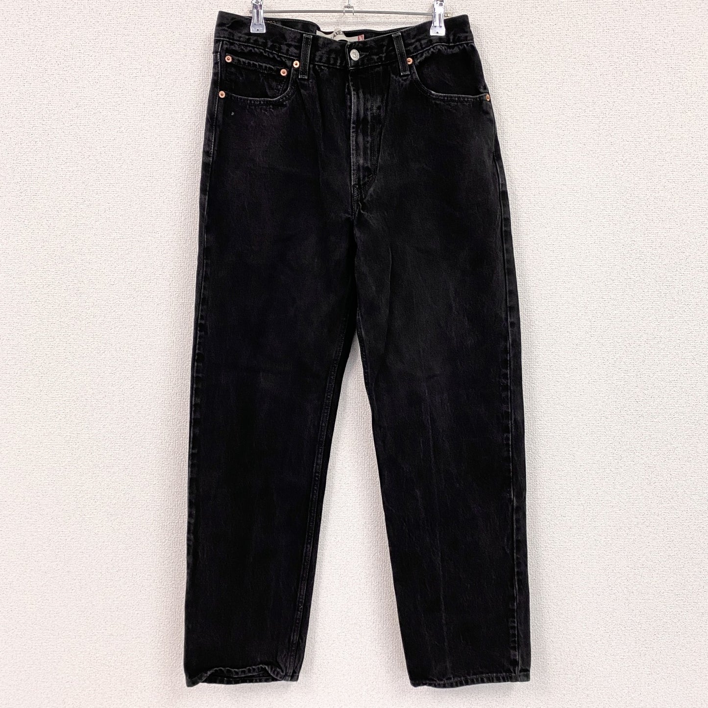 Levi’s　リーバイス　550　ブラックデニムパンツ　ジッパーフライ　黒　ブラック　W34