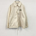 MELROSE　メルローズ　コーチジャケット　ワンポイント　ベージュ　3サイズ　古着