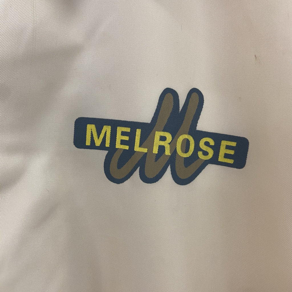 MELROSE　メルローズ　コーチジャケット　ワンポイント　ベージュ　3サイズ　古着