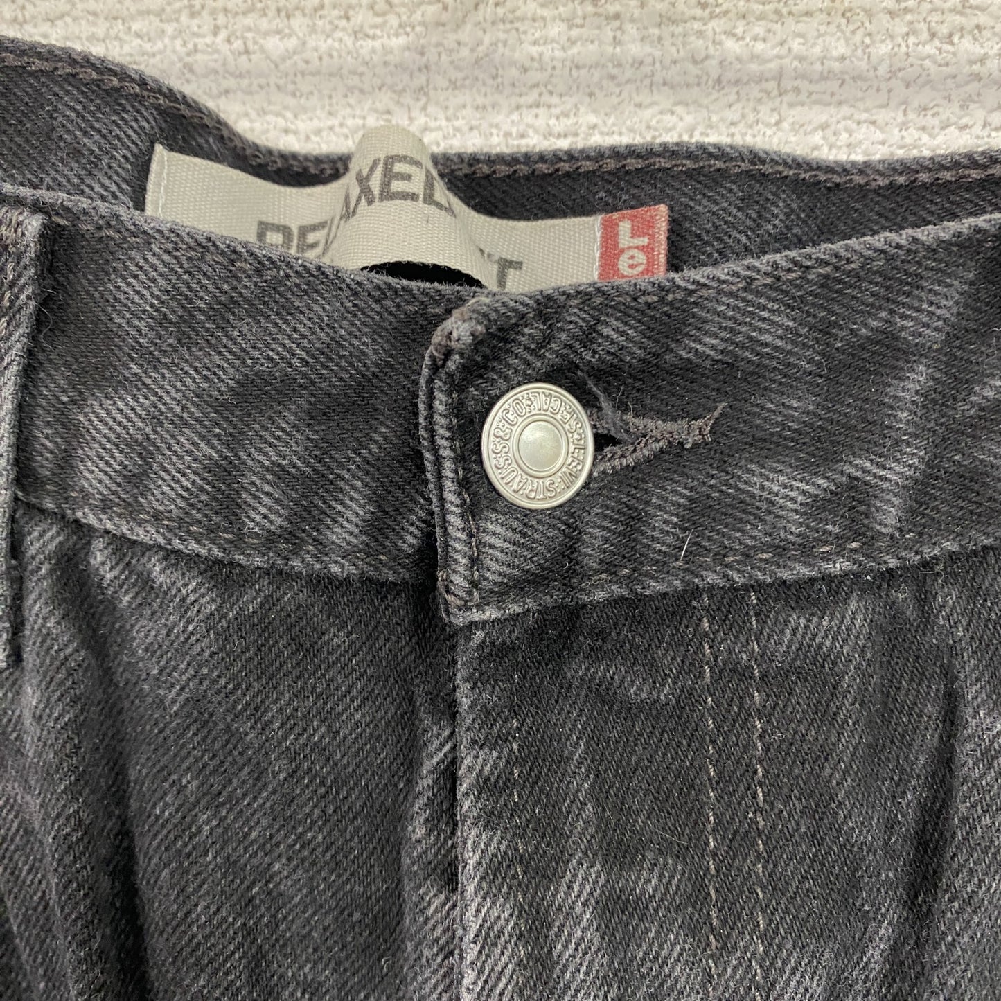 Levi’s　リーバイス　550　ブラックデニムパンツ　ジッパーフライ　黒　ブラック　W34