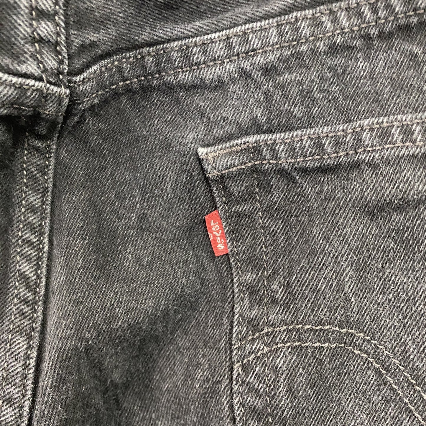 Levi’s　リーバイス　550　ブラックデニムパンツ　ジッパーフライ　黒　ブラック　W34