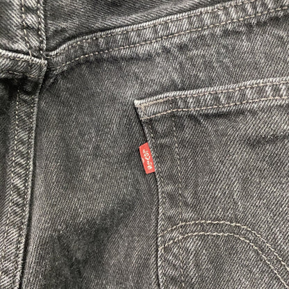 Levi’s　リーバイス　550　ブラックデニムパンツ　ジッパーフライ　黒　ブラック　W34