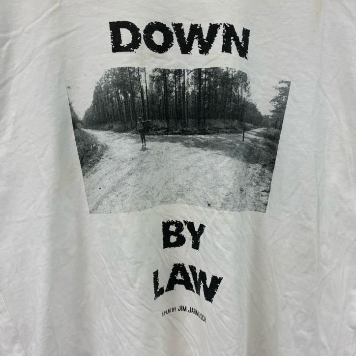 UNIQLO　ユニクロ　DOWN BY LAW　ダウンバイロー　半袖ムービーTシャツ　白　ホワイト　Lサイズ　古着