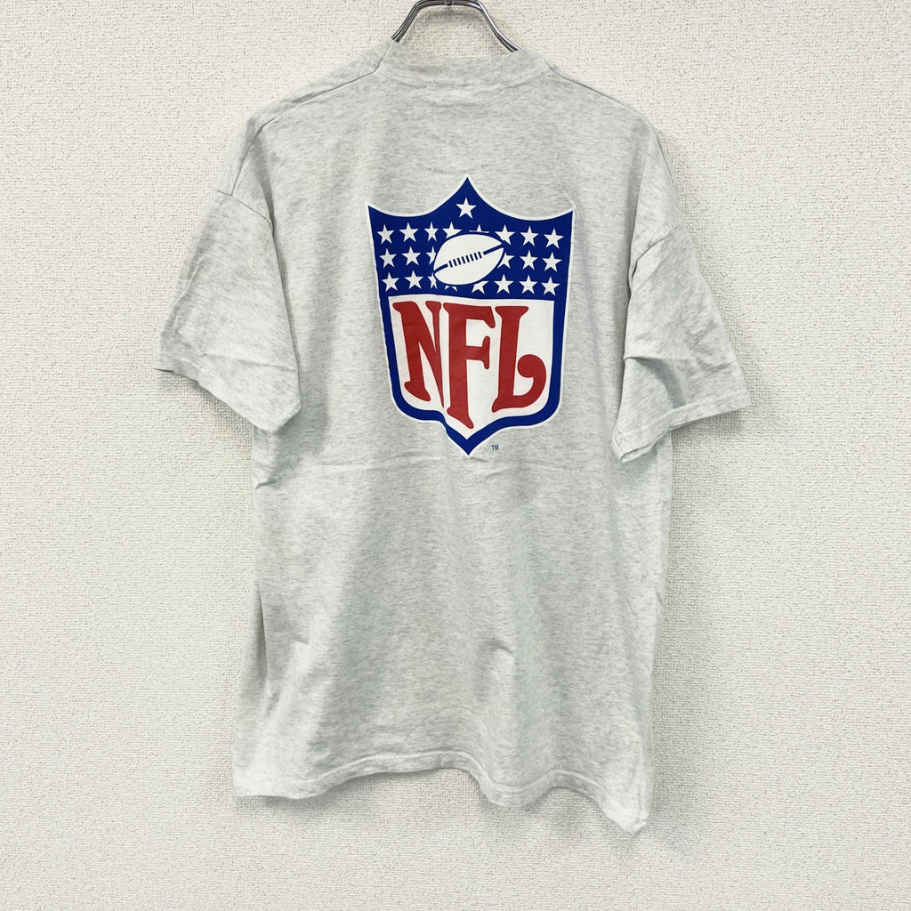 PRO PLAYER　プロプレイヤー　半袖プリントTシャツ　シングルステッチ　灰色　グレー　XLサイズ カットソー メンズ コットン 古着