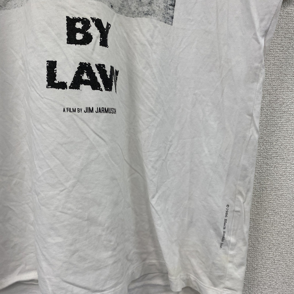 UNIQLO　ユニクロ　DOWN BY LAW　ダウンバイロー　半袖ムービーTシャツ　白　ホワイト　Lサイズ　古着