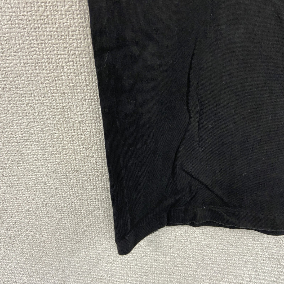 Hanes　ヘインズ　半袖プリントTシャツ　シングルステッチ　ヴィンテージ　黒　ブラック　Lサイズ　古着