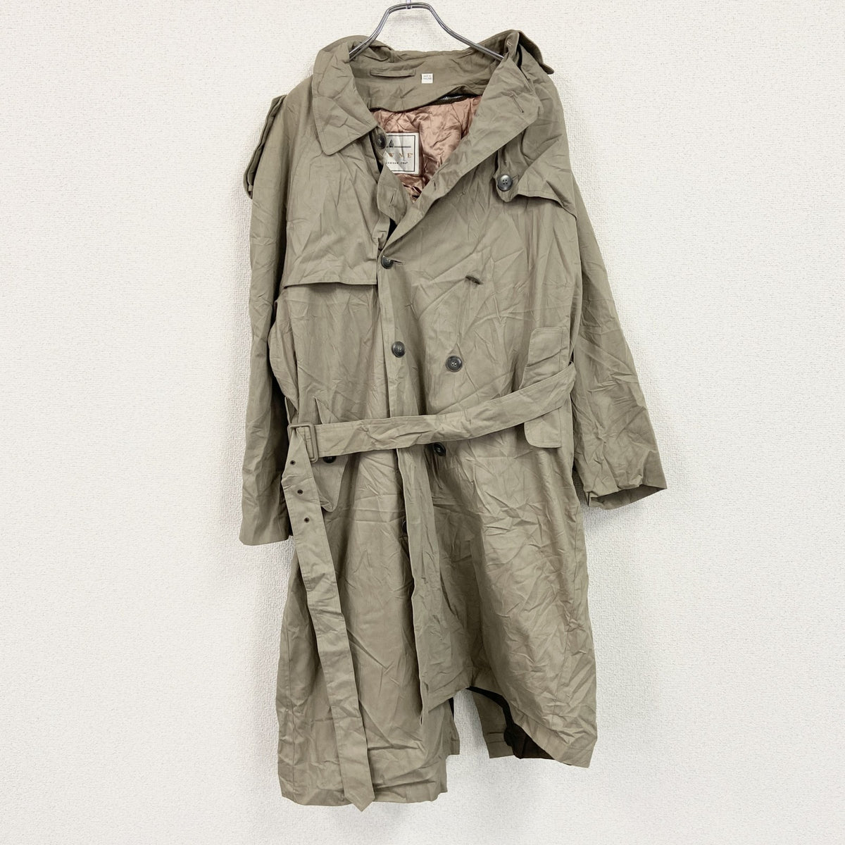 TOWNE FROM LONDON FOG　ロンドンフォグ　トレンチコート　ベージュ　40サイズ　古着