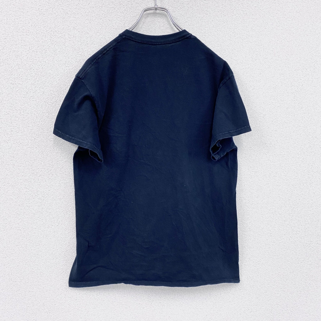 STEVE MADDEN　半袖プリントTシャツ　黒　ブラック　古着