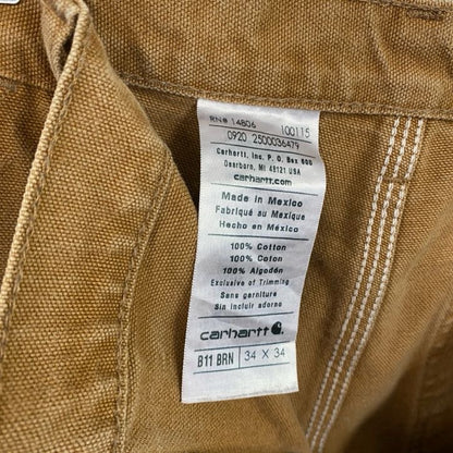 Carhartt　カーハート　ダックペインターパンツ　ワークパンツ　ブラウンダック　キャメル　W34