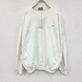 90s～　Levi's　リーバイス　ハーフジップスウェット　ヴィンテージ　白　ホワイト　Lサイズ　古着