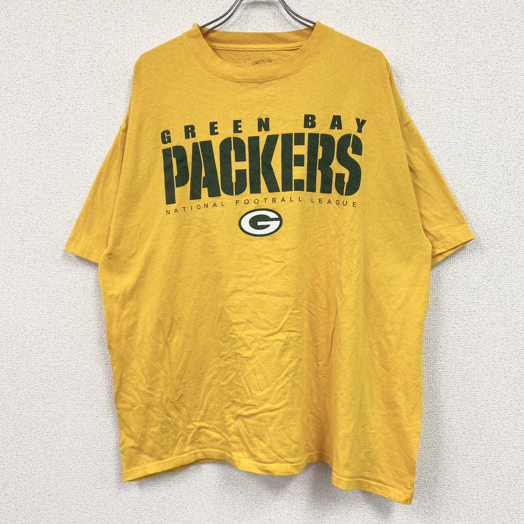 NFL　TEAM APPAREL　チームアパレル　半袖プリントTシャツ　イエロー　2XLサイズ　古着
